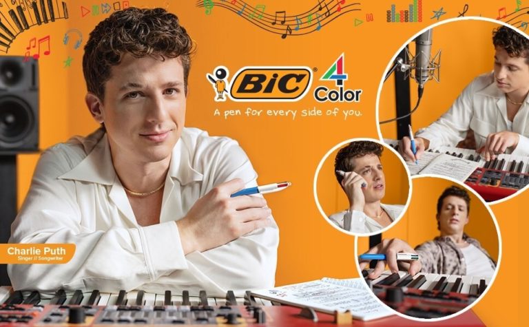 BIC and Charlie Puth Hit the Right Creative Note During the Back-to School Season