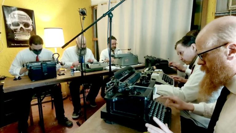 Boston Typewriter Orchestra Delights with Original Composition ‘Left Blank’