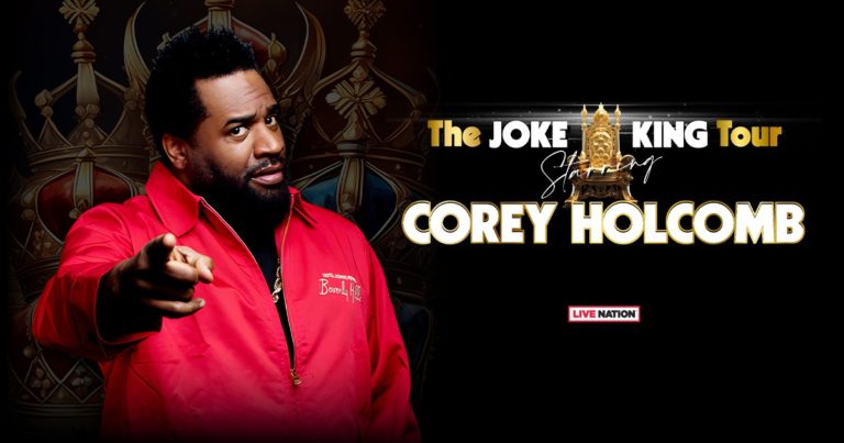 Corey Holcomb Announces “The Joke King Tour”