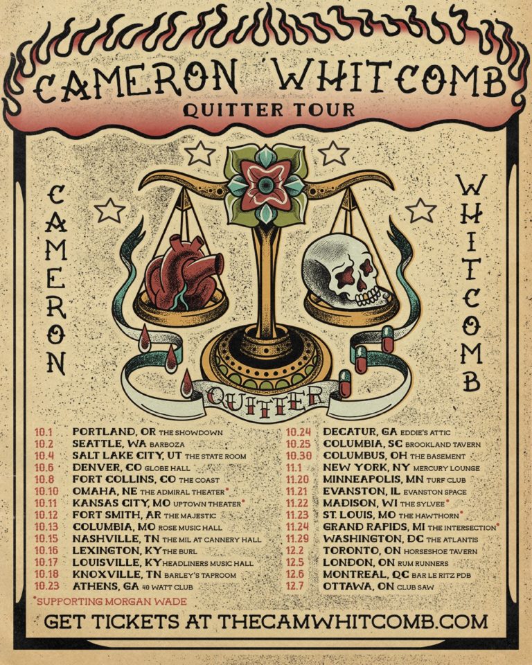 Cameron Whitcomb Returns With “Quitter”