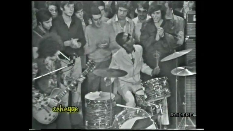 Stevie Wonder Joins Progressive Rock Band Formula 3 On Drums In 1970 On Italian TV