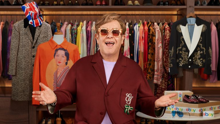 Elton John Partners with eBay to Release a Personal Collection of Pre-Loved Fashion in Support of Elton John AIDS Foundation
