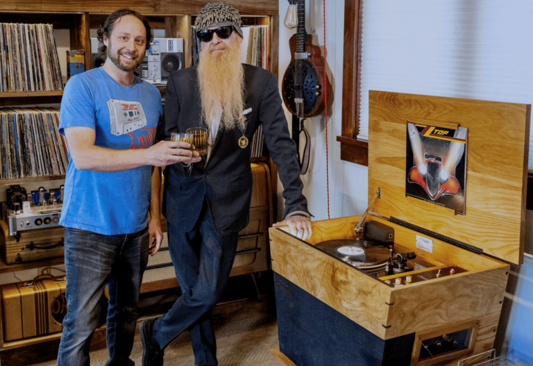 Billy Gibbons Revives Vinyl with Streamline HiFi’s Custom Stereo Consoles