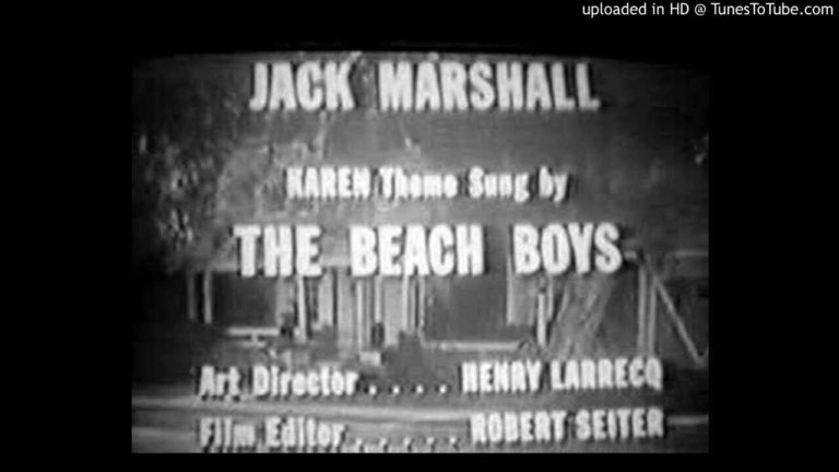 1960s Sitcom “Karen” Captures SoCal Vibes with Beach Boys Theme Song