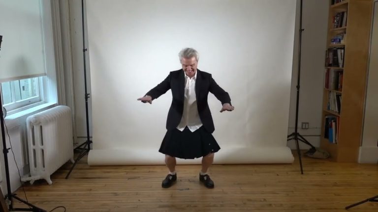 David Byrne Teaches You The Epic Routine from “SOCIAL!” Dance Club