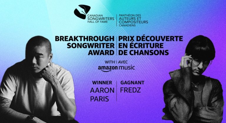 Aaron Paris and Fredz Announced as 2024 Recipients of the Breakthrough Songwriter Award