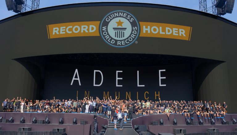 Solotech Powers Adele’s GUINNESS WORLD RECORDS Largest Temporary Outdoor LED Screen