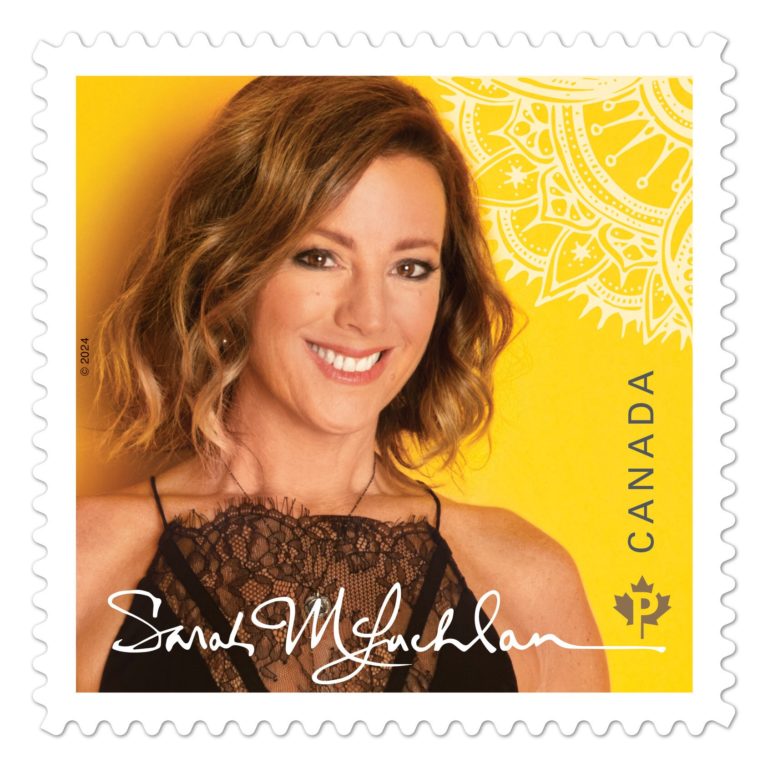 Canada Post to Unveil Stamp Honouring Canadian Singer-Songwriter and Musician Sarah McLachlan