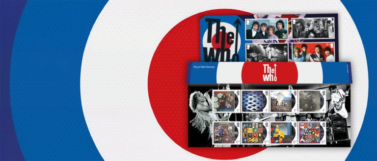 The Who Honored with Exclusive Royal Mail Stamp Collection