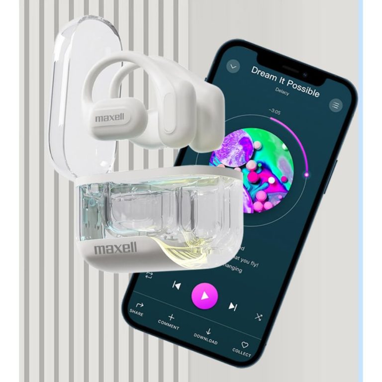 Maxell Launches New OWS Pro Open Wireless Earhooks for Ultimate Sound and Awareness