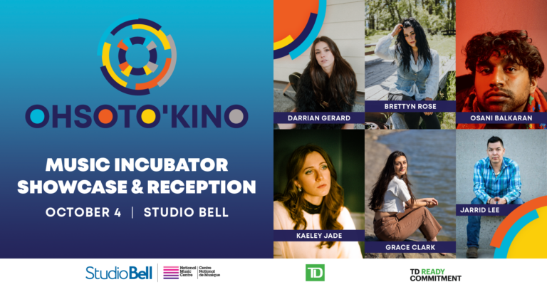 National Music Centre Names Participants of 2024 OHSOTO’KINO Music Incubator for Indigenous Artists