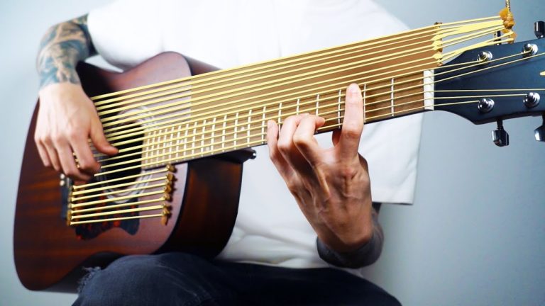 Ever Seen a 21-String Guitar? Musician Bernth Has, and It Sounds Unbelievable