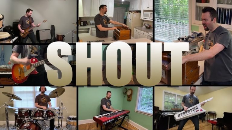 Musician Reimagines “Shout” by Tears for Fears With Kitchen Utensils and a Keytar Solo