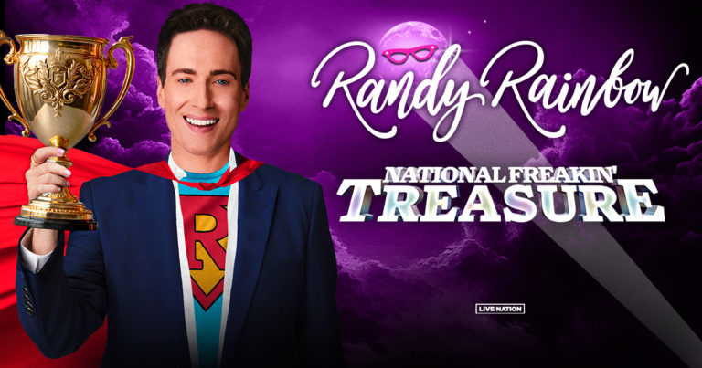 Emmy & Grammy-Nominated Comedian Randy Rainbow Announces ‘National Freakin’ Treasure’ Tour