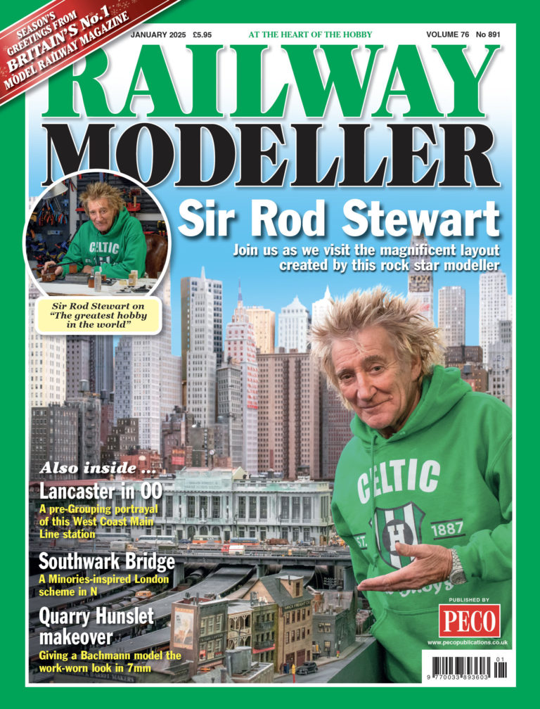 Sir Rod Stewart Reveals His Model Masterpiece in the U.K.