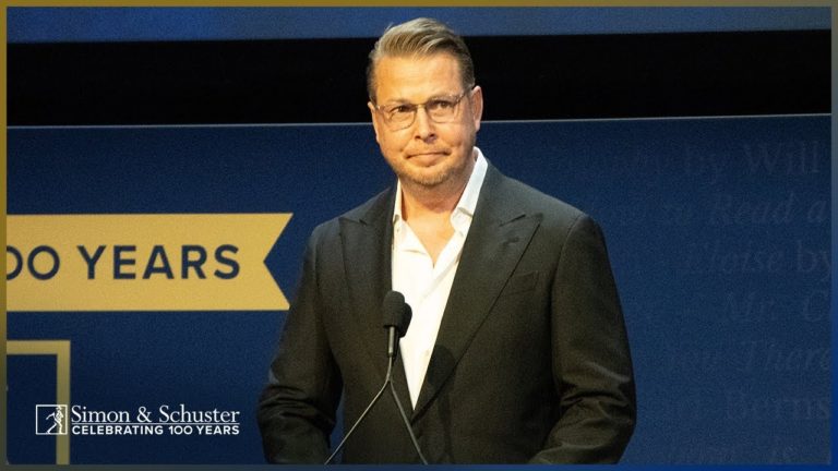 Fredrik Backman Lights Up Simon & Schuster’s Centennial with Humor and Wit