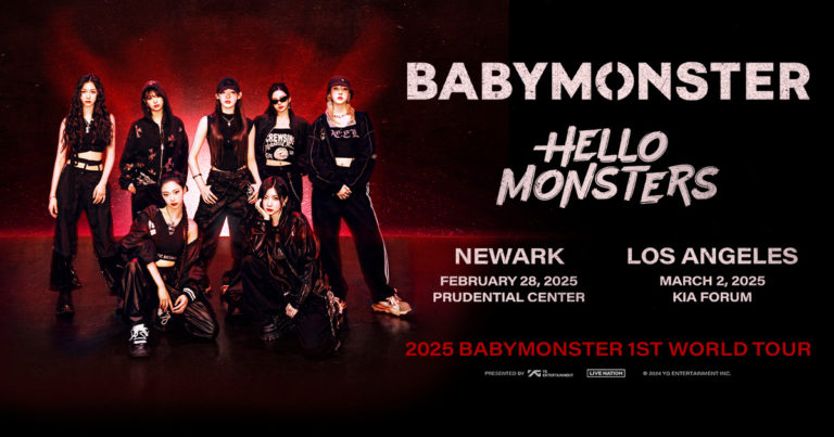 BABYMONSTER Announce First-Ever U.S. Shows ‘1st WORLD TOUR < HELLO MONSTERS >’
