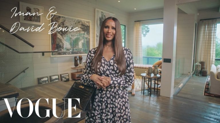 Iman Opens the Doors to Her Catskills Home, Sharing Artistic Tributes to David Bowie