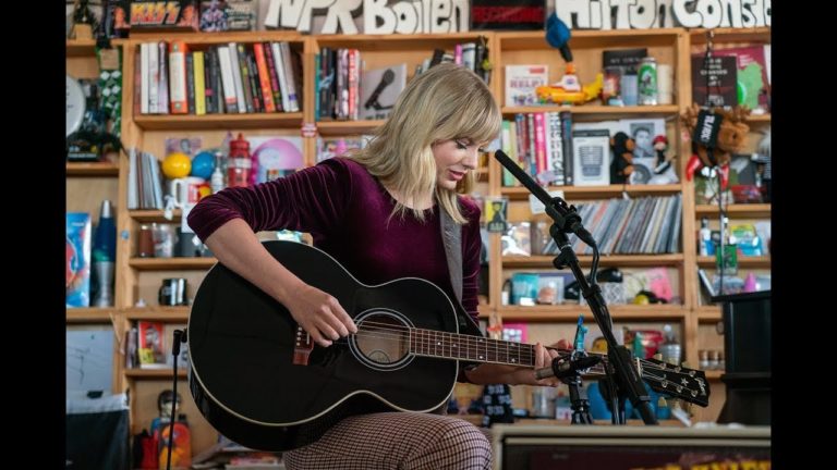 Taylor Swift’s Intimate Tiny Desk Performance From 2019. The Eras Tour Was Next.