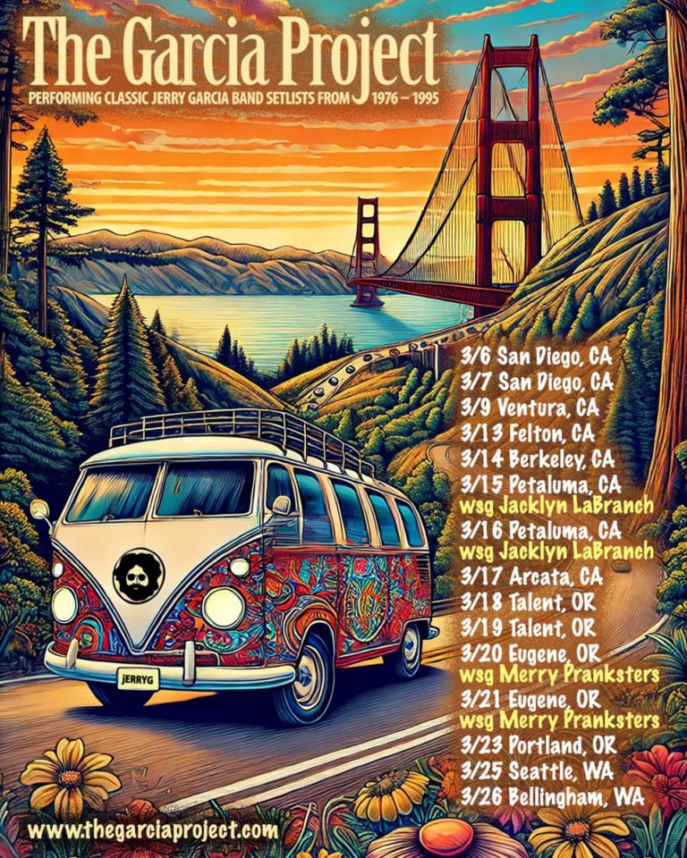 The Garcia Project Announces West Coast Tour with Jacklyn LaBranch and Merry Pranksters