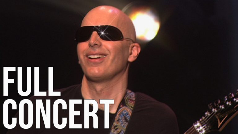 Joe Satriani’s Epic 2006 Show, “Satriani Live!”, Now on YouTube