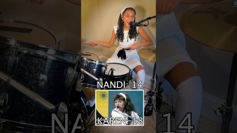 Nandi Bushell Pays Tribute To Karen Carpenter With This AWESOME Drum Solo