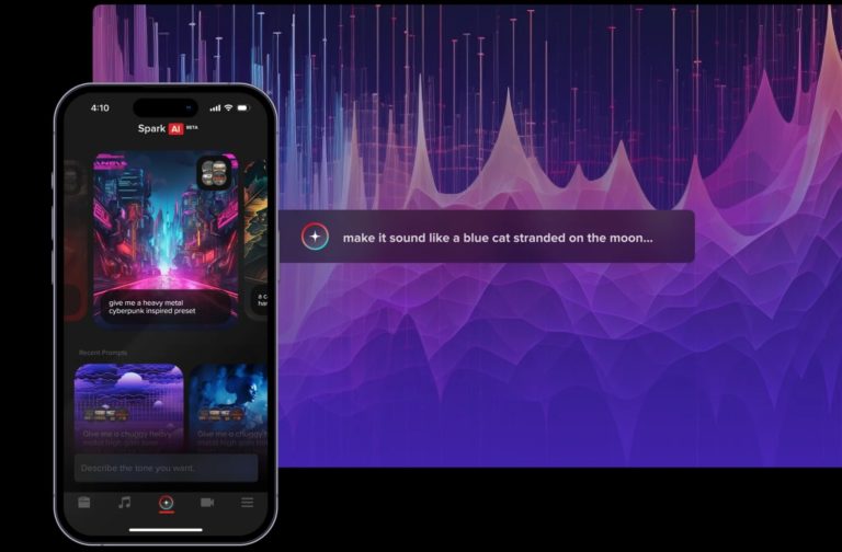 Positive Grid Unveils SparkAI: The Future of AI-Powered Guitar Tone Generation