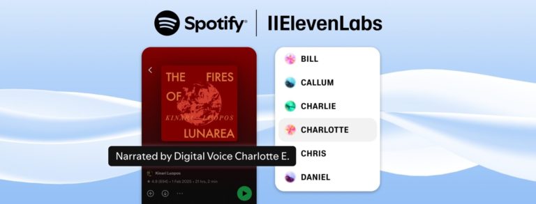 Spotify Expands Audiobook Offerings with ElevenLabs AI Narration Integration