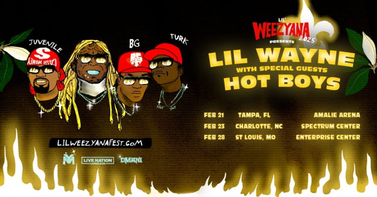 Live Nation Urban & Lil’ WeezyAna Announce Lil Wayne With Special Guests Hot Boys
