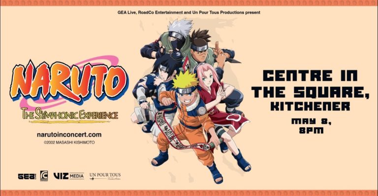 NARUTO: The Symphonic Experience Coming To Kitchener’s Centre In The Square May 8