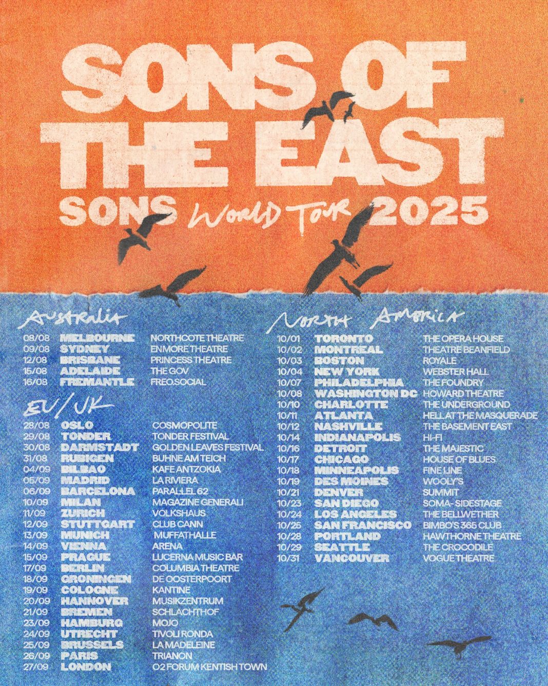 Sons Of The East Announce 2025 World Tour And New Album SONS That 486598781 1068x1335 