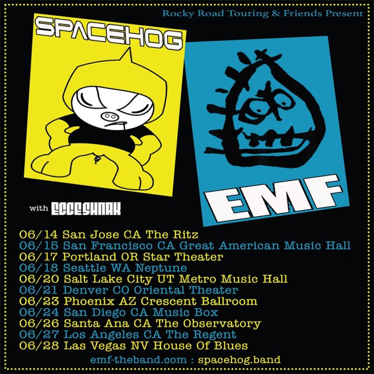 SPACEHOG and EMF join forces for U.S. Tour