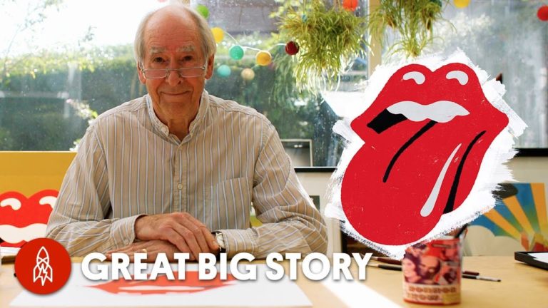Great Big Story Revisits John Pasche, the Designer Behind The Rolling Stones’ Iconic “Hot Lips” Logo