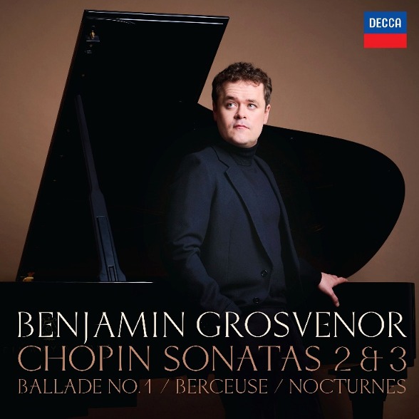 Benjamin Grosvenor Announces Chopin: Piano Sonatas Nos. 2 & 3, Out May 23 via Decca Classics