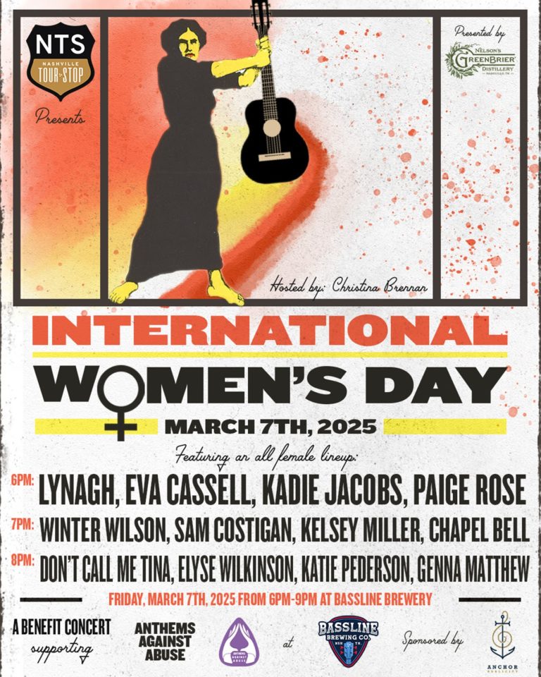 Nashville Tour Stop Hosts International Women’s Day Benefit for Anthems Against Abuse