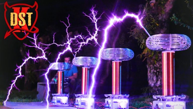 Toto’s “Hold the Line” Gets a High-Voltage Makeover by Tesla Coil Quartet