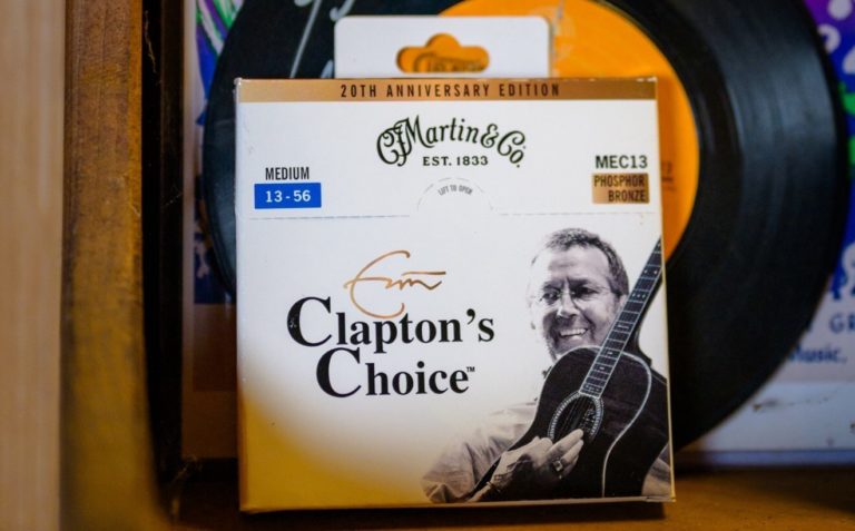 Eric Clapton Celebrates 20 Years of Signature Strings with Martin Guitar Giveaway and Unplugged Reissue