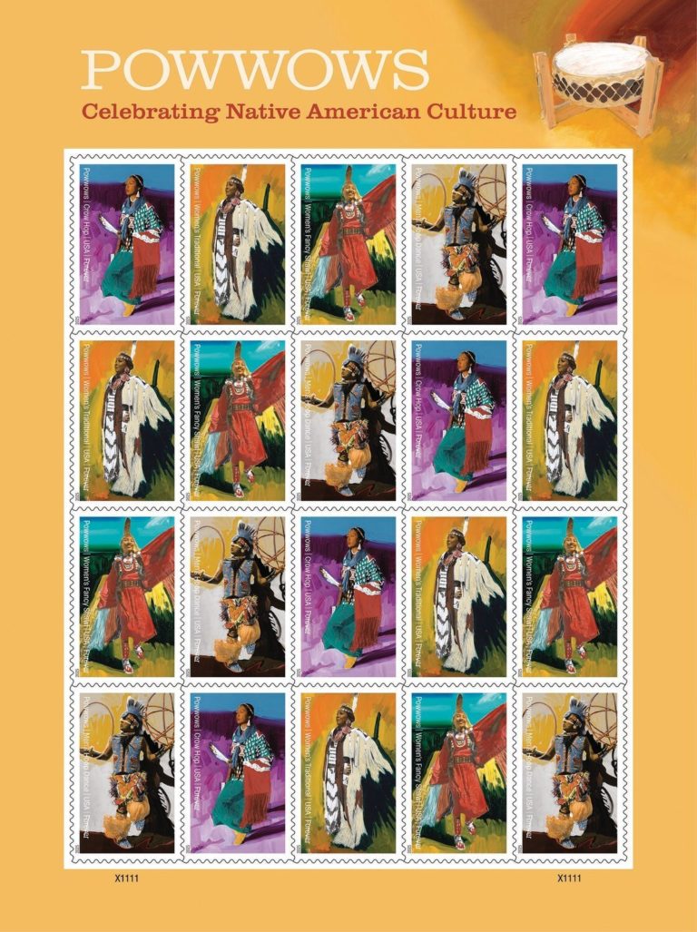 U.S. Postal Service Dedicates Powwow Forever Stamps at Gathering of Nations