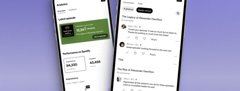 Spotify Launches Comments and New Mobile App to Boost Podcast Creator-Fan Connections