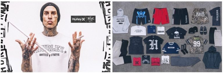 Hurley Teams With Travis Barker for Global Capsule Drop