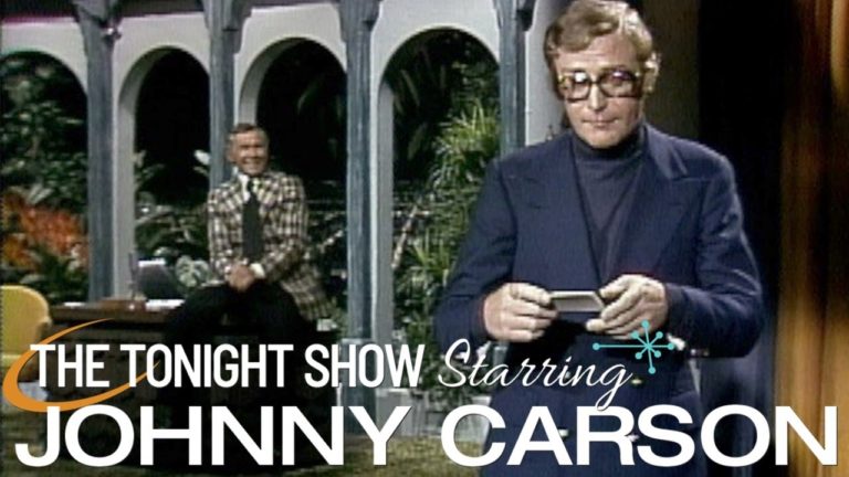 Johnny Carson Teaches Michael Caine the Art of Stand-Up on ‘The Tonight Show’