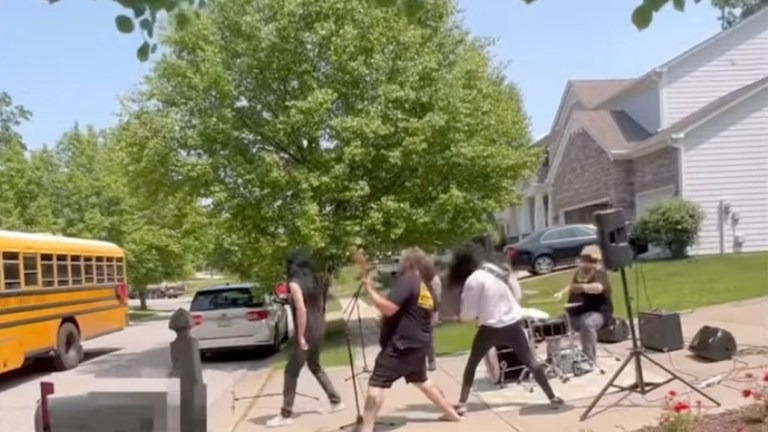 Metal Dad Band Shreds Alice Cooper’s ‘School’s Out’ to Embarrass Son