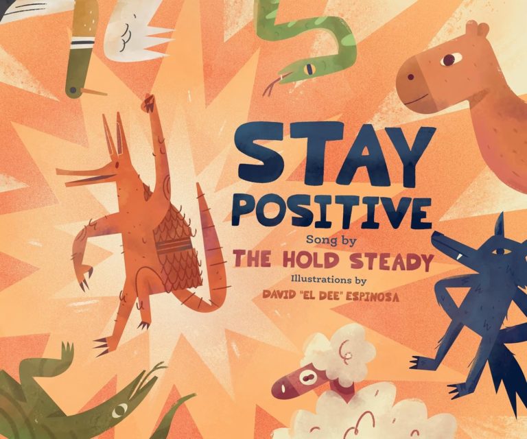 The Hold Steady and David Espinosa Alvarez Turn “Stay Positive” Into a Children’s Book