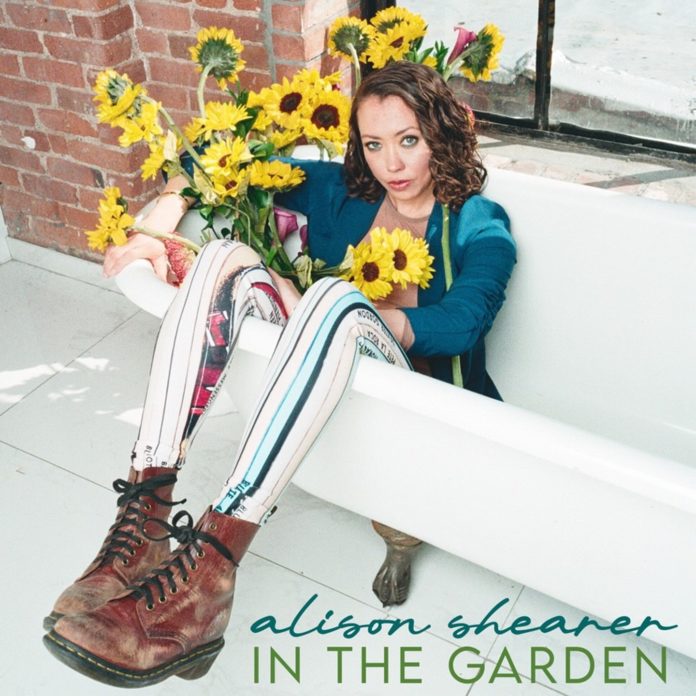 ALISON SHEARER IN THE GARDEN COVER