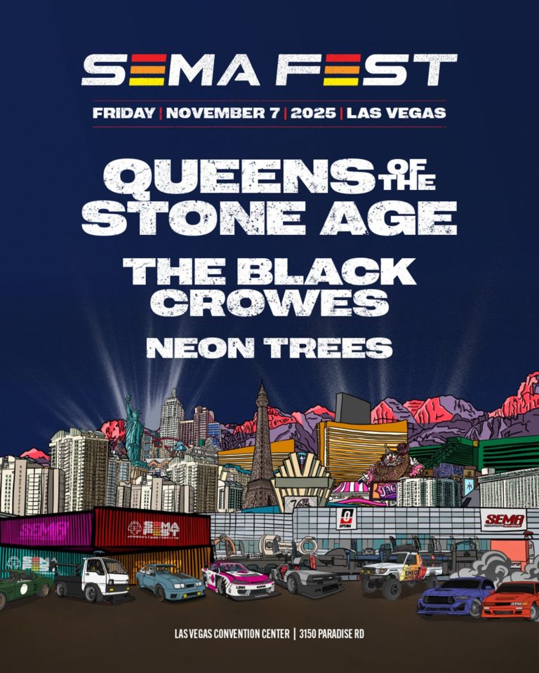 SEMA Fest 2025 Returns with Queens of the Stone Age, The Black Crowes & Neon Trees