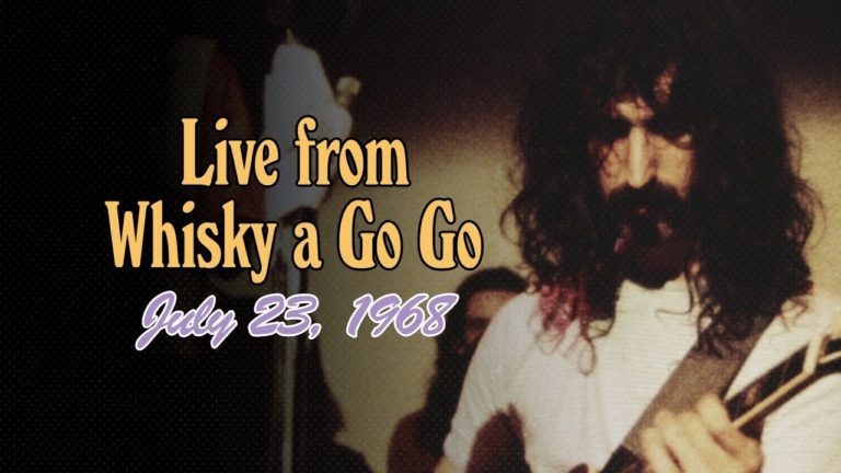 Frank Zappa’s 1968 Whisky a Go Go Show Restored With Audio