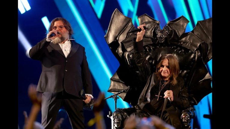 Video: Jack Black Inducts Ozzy Osbourne Into Rock Hall With Epic Tribute Speech