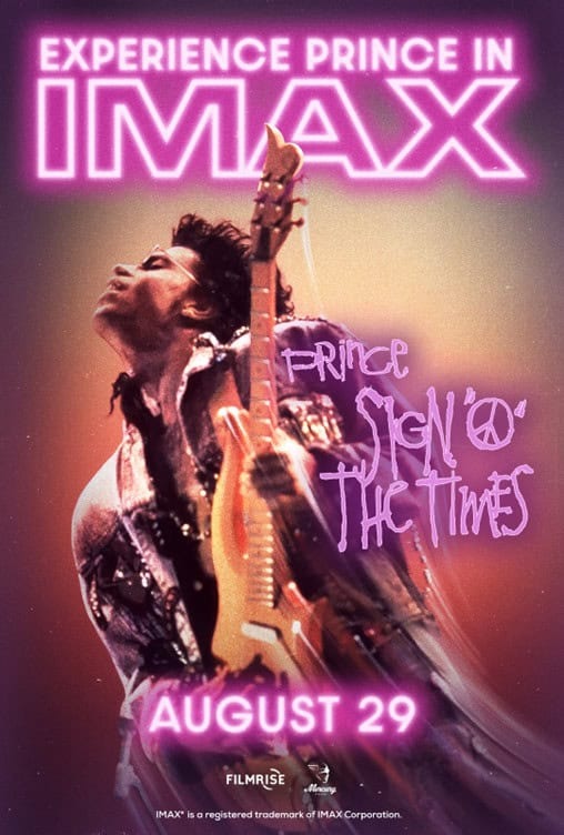 Prince’s Sign O’ The Times Concert Film Coming to IMAX Theatres Globally for the First Time August 29