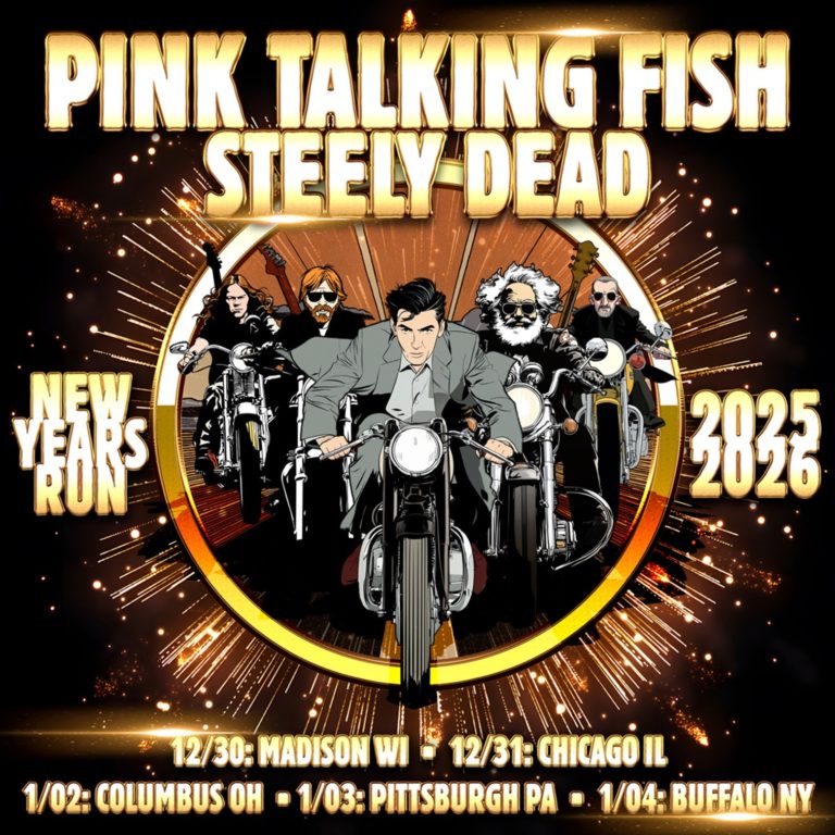 Pink Talking Fish Adds Northeast, Florida & NYE Shows With Steely Dead to Complete 2024 Tour