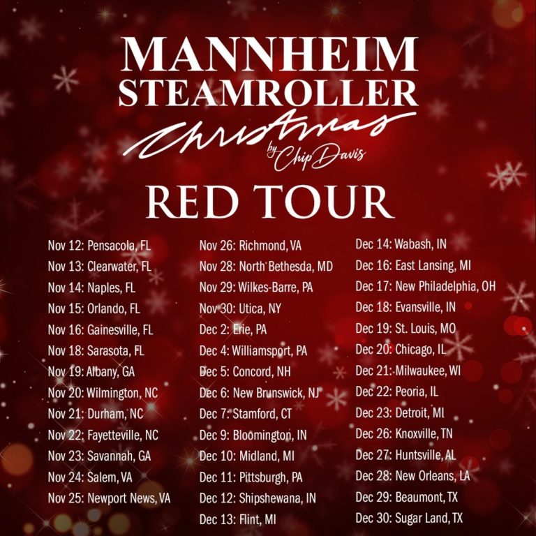 Mannheim Steamroller Announces 40th Anniversary Christmas Tour, Kicking Off November 11